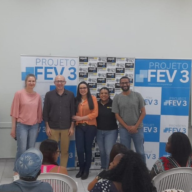 On December 7, 2024, Project FEV3 – Breathing Hope held its fourth event, featuring Marelines Diaz Marcano, a refugee from Venezuela.